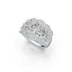 Sterling Silver Semi Mount Ring Setting Oval OV 8X6mm DHJ