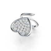 Sterling Silver Semi Mount Ring Setting Round RD 3.5mm DHJ