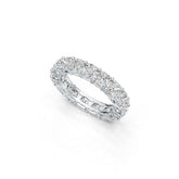 Sterling Silver Semi Mount Ring Setting Cushion CU 4X4mm 17-Stones DHJ