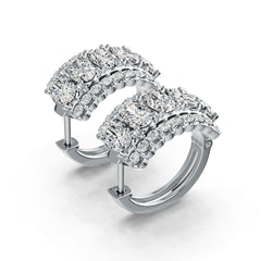 Sterling Silver Semi Mount Earrings Setting Oval OV 6x4mm Syzjewelry