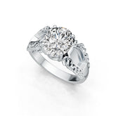 Sterling Silver Semi Mount Ring Setting Oval OV 11X9mm DHJ