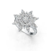 Sterling Silver Semi Mount Ring Setting Marquise MQ 6X3mm DHJ