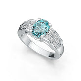 Sterling Silver Semi Mount Ring Setting Oval OV 8X6mm DHJ