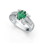 Sterling Silver Semi Mount Ring Setting Oval OV 8X6mm DHJ