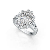Sterling Silver Semi Mount Ring Setting Oval OV 14X10mm DHJ