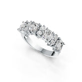 Sterling Silver Semi Mount Ring Setting Round RD 5x5mm DHJ