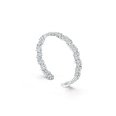 Sterling Silver Semi Mount Bracelet Setting PE 7X5mm PE 6X4mm RD 3.0mm DHJ