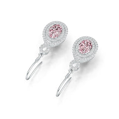 Sterling Silver Semi Mount Earrings Setting Oval OV 8X6mm DHJ