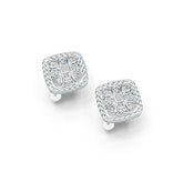 Sterling Silver Semi Mount Earrings Setting Pear PE 4X3mm DHJ