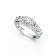 Sterling Silver Semi Mount Ring Setting Round RD 6x6mm RD 5x5mm RD 4x4mm RD 3x3mm - Syzjewelry