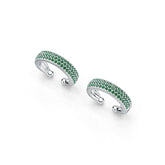 Sterling Silver Semi Mount Earrings Setting Round RD 1.25mm DHJ