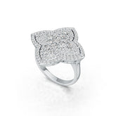 Sterling Silver Semi Mount Ring Setting Round RD 3.5mm DHJ