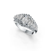 Sterling Silver Semi Mount Ring Setting Oval OV 8X6mm DHJ