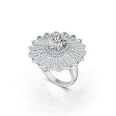 Sterling Silver Semi Mount Ring Setting Oval OV 10X8mm DHJ