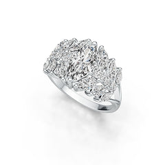 Sterling Silver Semi Mount Ring Setting Marquise MQ 12x6mm Syzjewelry