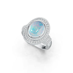 Sterling Silver Semi Mount Ring Setting Oval OV 11X9mm DHJ