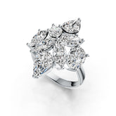 Sterling Silver Semi Mount Ring Setting Marquise MQ 9x4.5mm PE 9x6mm OV 8x6mm Syzjewelry