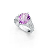 Sterling Silver Semi Mount Ring Setting Oval OV 12X10mm DHJ