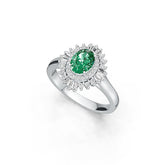 Sterling Silver Semi Mount Ring Setting Oval OV 8X6mm DHJ