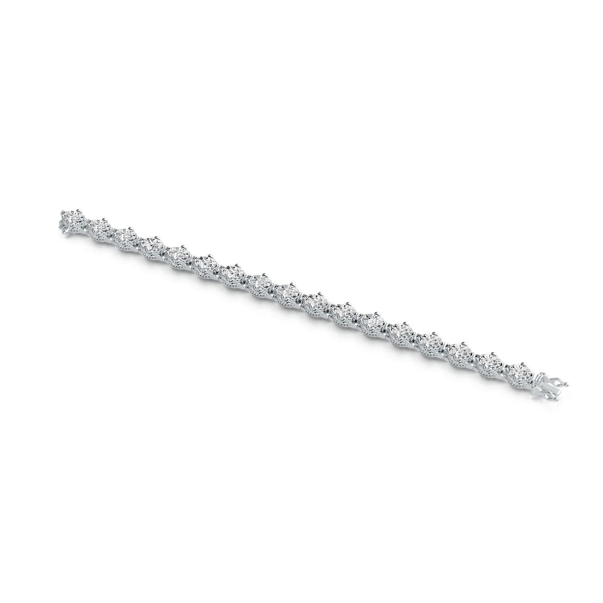 Sterling Silver Semi Mount Bracelet Setting Oval OV 8x6mm Syzjewelry