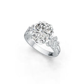 Sterling Silver Semi Mount Ring Setting Oval OV 12X10mm - Syzjewelry
