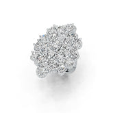 Sterling Silver Semi Mount Ring Setting Oval OV 6X4mm DHJ