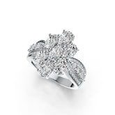Sterling Silver Semi Mount Ring Setting Oval OV 6X4mm DHJ