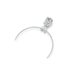Sterling Silver Semi Mount Pendant Setting Oval OV 8X6mm DHJ