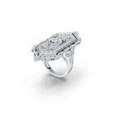Sterling Silver Semi Mount Ring Setting Oval OV 9X7mm Art Deco Syzjewelry