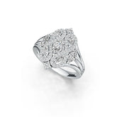 Sterling Silver Semi Mount Ring Setting Oval OV 6X4mm MQ 6X3mm MQ 4X2mm DHJ