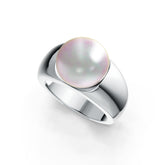 Sterling Silver Semi Mount Ring Setting Round RD 12x12mm DHJ