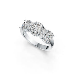 Sterling Silver Semi Mount Ring Setting Oval OV 8X6mm OV 7X5mm with White Topaz DHJ