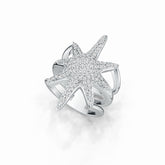 Sterling Silver Semi Mount Ring Setting Round RD 1.1mm DHJ