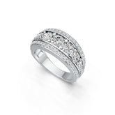 Sterling Silver Semi Mount Ring Setting RD 4.5x4.5 4x4 3.5x3.5 2.5x2.5 2x2mm Syzjewelry