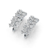 Sterling Silver Semi Mount Earrings Setting Oval OV 4X3mm DHJ
