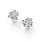 Sterling Silver Semi Mount Earrings Setting Oval OV 6X4mm DHJ
