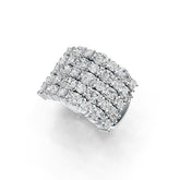 Sterling Silver Semi Mount Ring Setting Oval OV 4X3mm DHJ