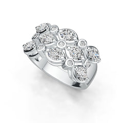 Sterling Silver Semi Mount Ring Setting Oval OV 4X3mm DHJ