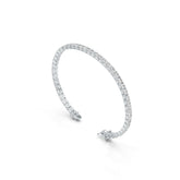 Sterling Silver Semi Mount Tennis Bracelet Setting Round RD 4x4mm Syzjewelry