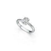 Sterling Silver Semi Mount Ring Setting Oval OV 8X6mm DHJ