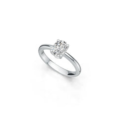 Sterling Silver Semi Mount Ring Setting Oval OV 8X6mm DHJ