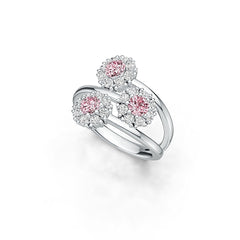 Sterling Silver Semi Mount Ring Setting Round RD 4x4mm DHJ