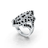Sterling Silver Semi Mount Ring Setting Round RD 2x2mm DHJ