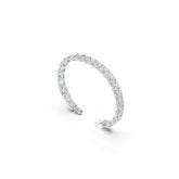Sterling Silver Bracelet Semi Mount Setting Heart HT 8x8 Tennis Bracelet DHJ