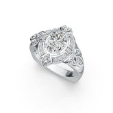 Sterling Silver Semi Mount Ring Setting Oval OV 8x6mm Syzjewelry