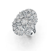 Sterling Silver Semi Mount Ring Setting Oval OV 8X6mm DHJ