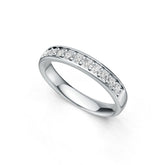 Sterling Silver Semi Mount Ring Setting Round RD 2x2mm DHJ