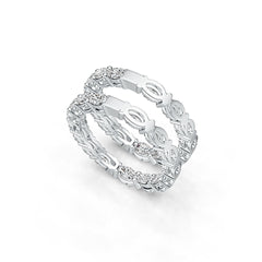 Sterling Silver Semi Mount Earrings Setting Oval OV 5X3mm Hoop - Syzjewelry