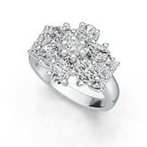Sterling Silver Semi Mount Ring Setting Oval OV 6X4mm DHJ