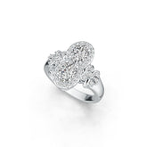 Sterling Silver Semi Mount Ring Setting Oval OV 7X5mm - Syzjewelry